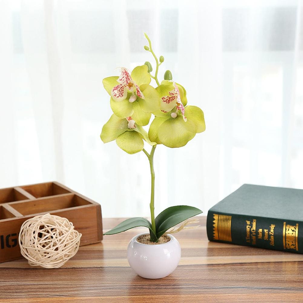 Orchidée Artificielle en Pot