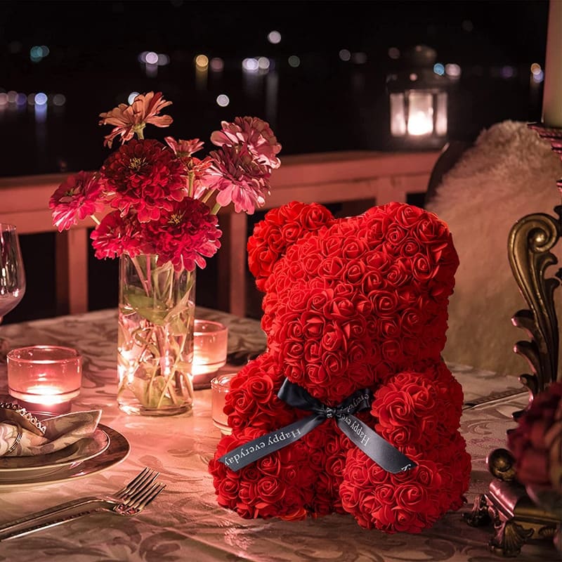 Peluche Ours Rose