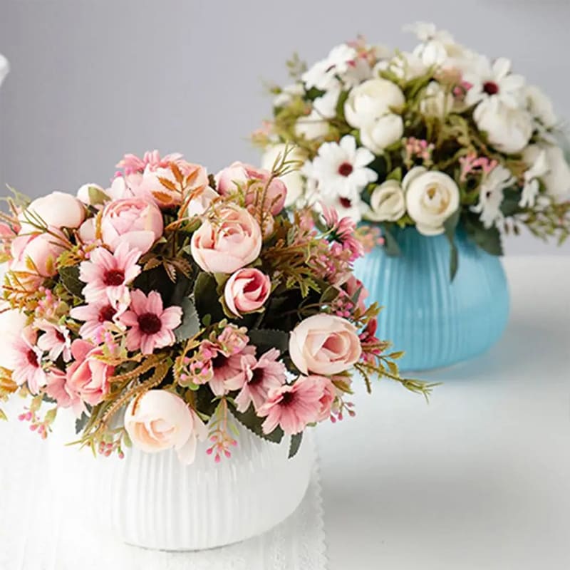 Bouquet de Fleurs Artificielles Miniature