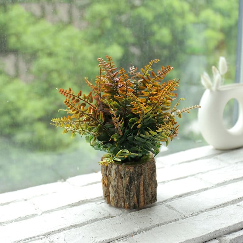 Fausse Plante Miniature en Pot