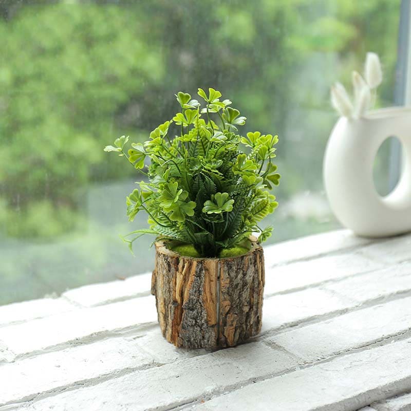 Fausse Plante Miniature en Pot