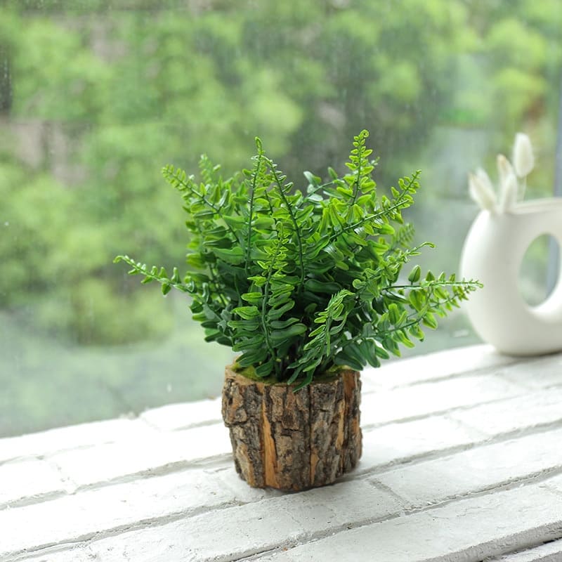 Fausse Plante Miniature en Pot