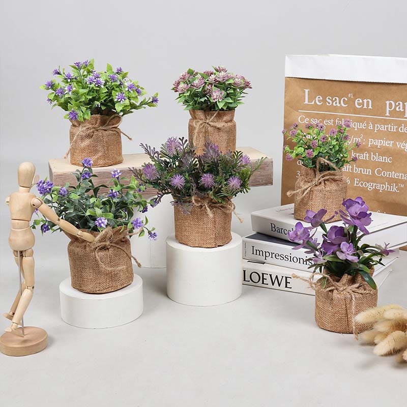 Mini Fleur Artificielle Déco