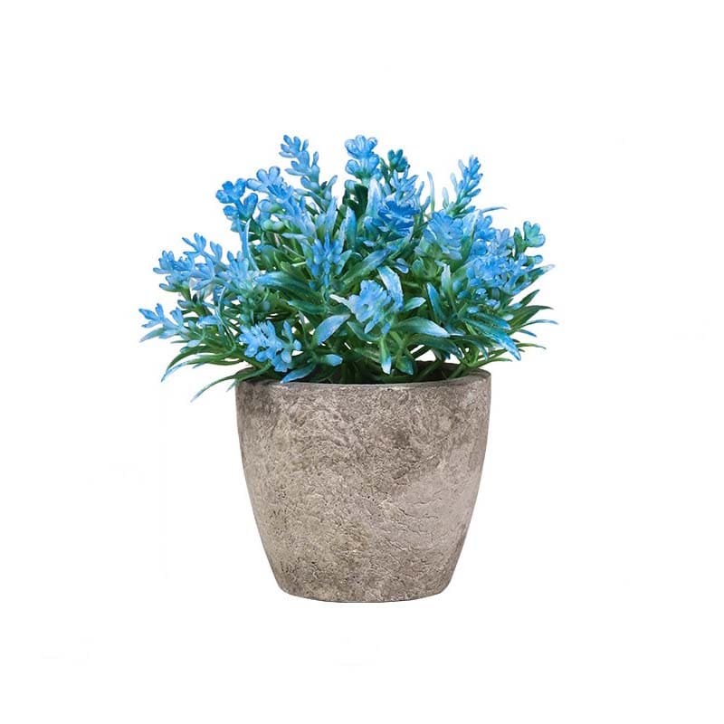 Mini Bouquet de Fleurs Artificielles en Soie
