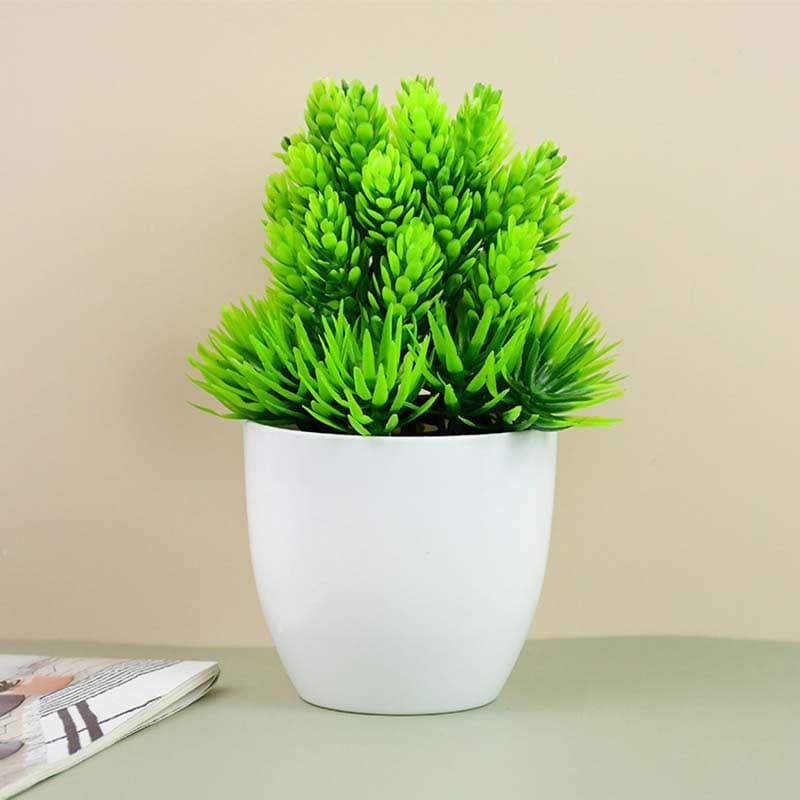 Plante Artificielle Déco Mini Cannesia Vert