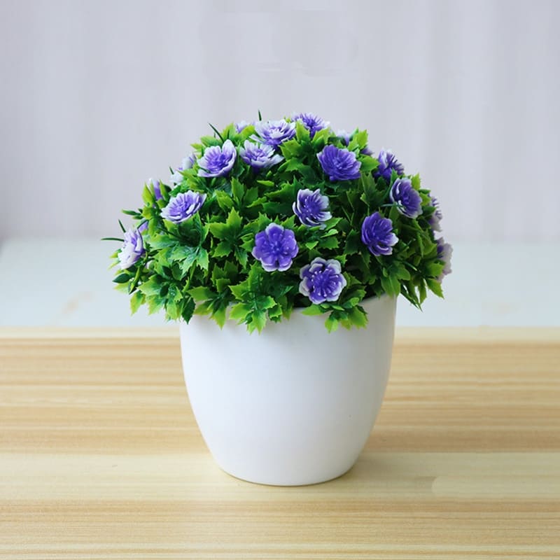 Plante Artificielle de Bureau en Pot.