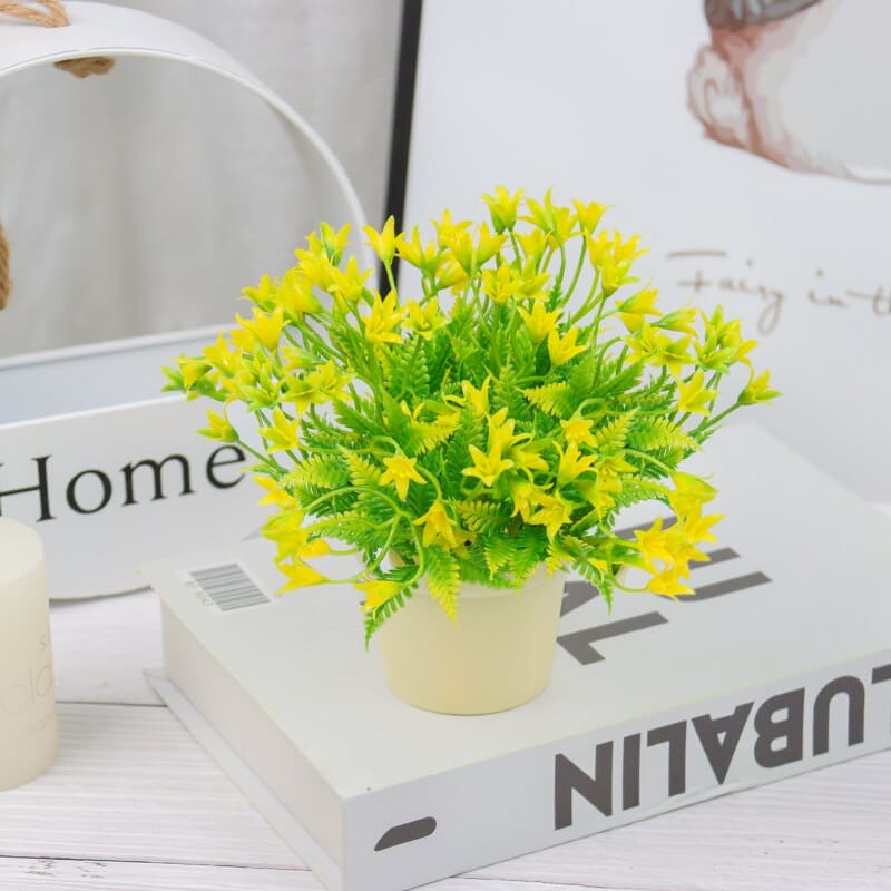 Fleurs Artificielles en Pot