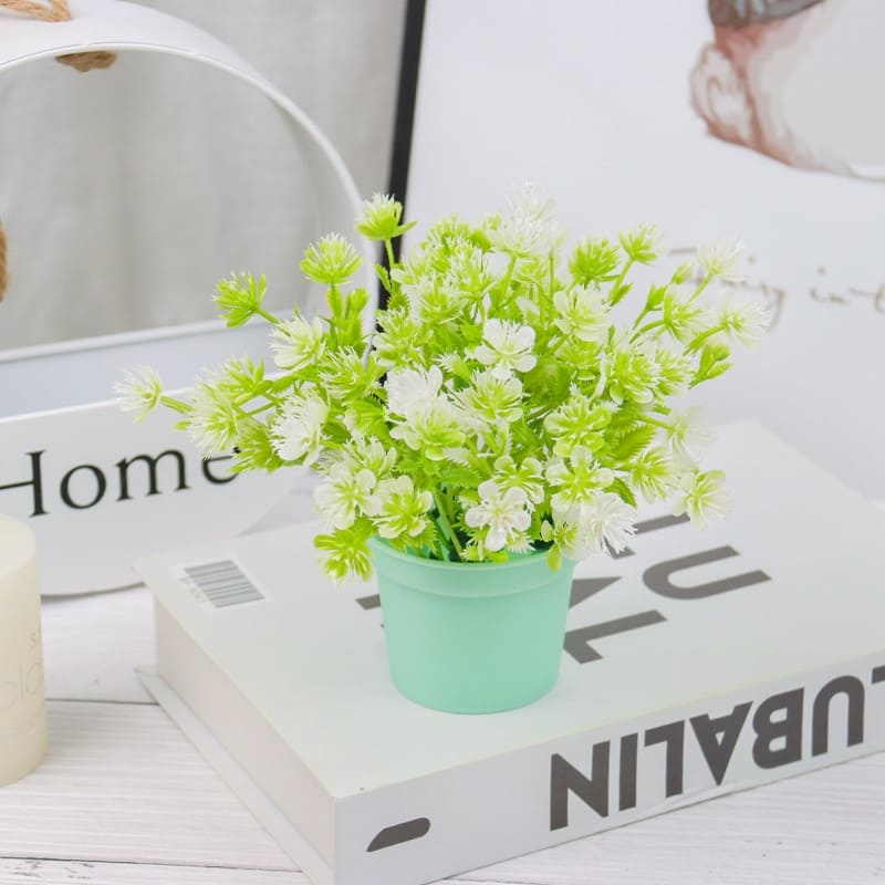 Fleurs Artificielles en Pot