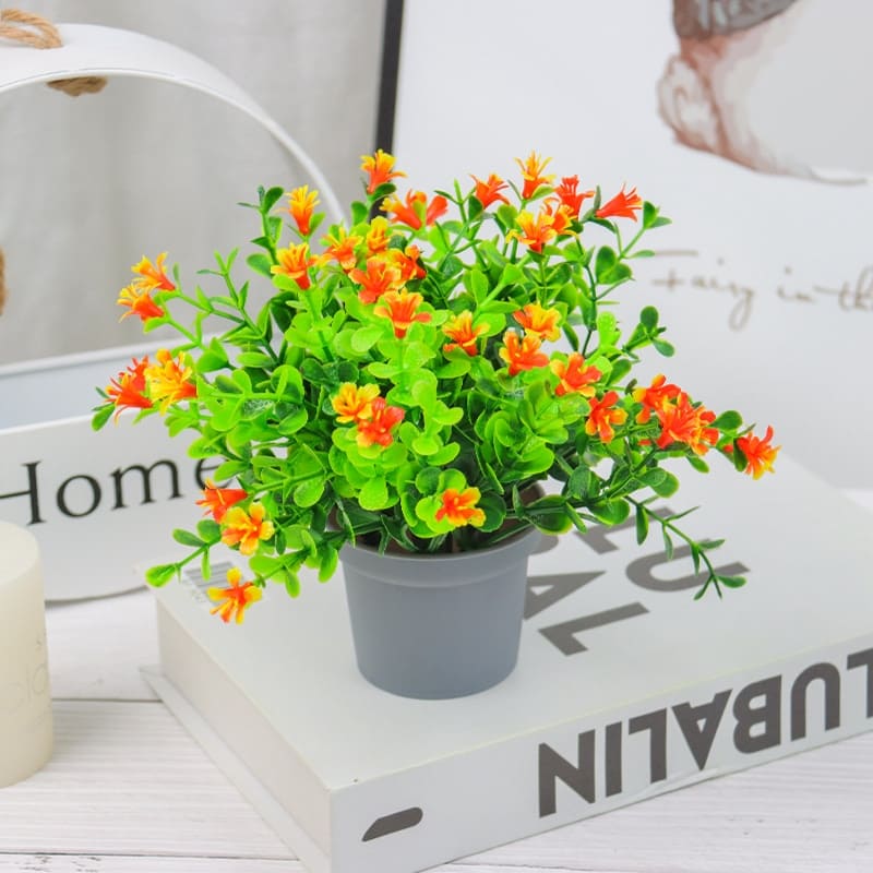 Fleurs Artificielles en Pot
