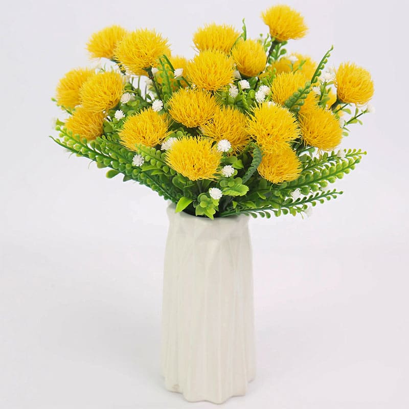 Bouquet de Pissenlits Artificiels Décoratif de Qualité