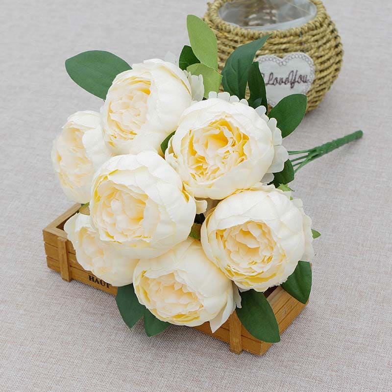 Pivoines Artificielles de Luxe