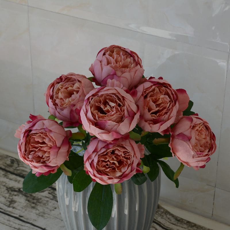 Pivoines Artificielles de Luxe