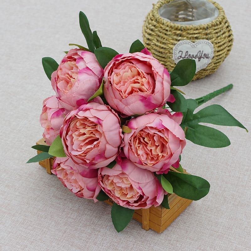 Pivoines Artificielles de Luxe