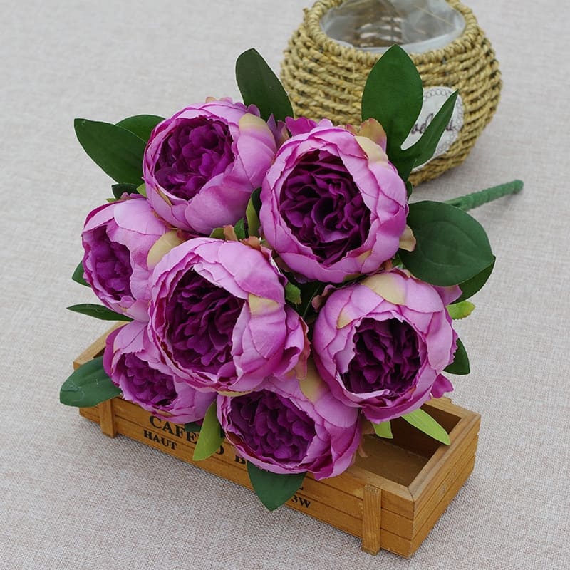 Pivoines Artificielles de Luxe