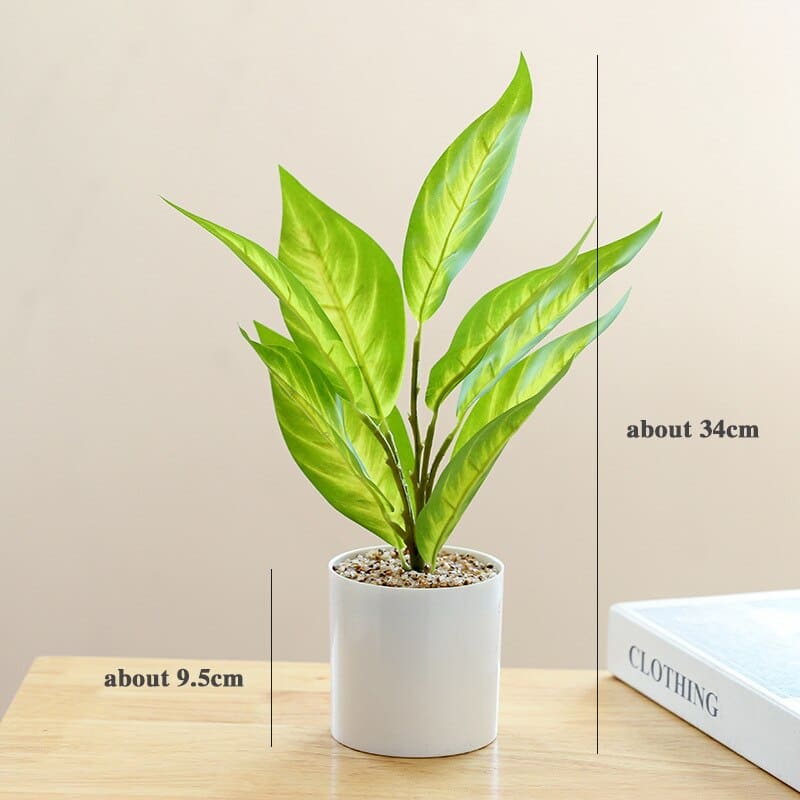 Plante Fausse Déco Intérieure en Pot