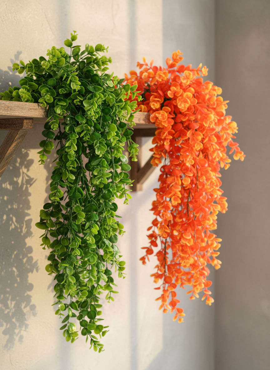 Plante Artificielle Tombante Lierre de Vigne 75cm