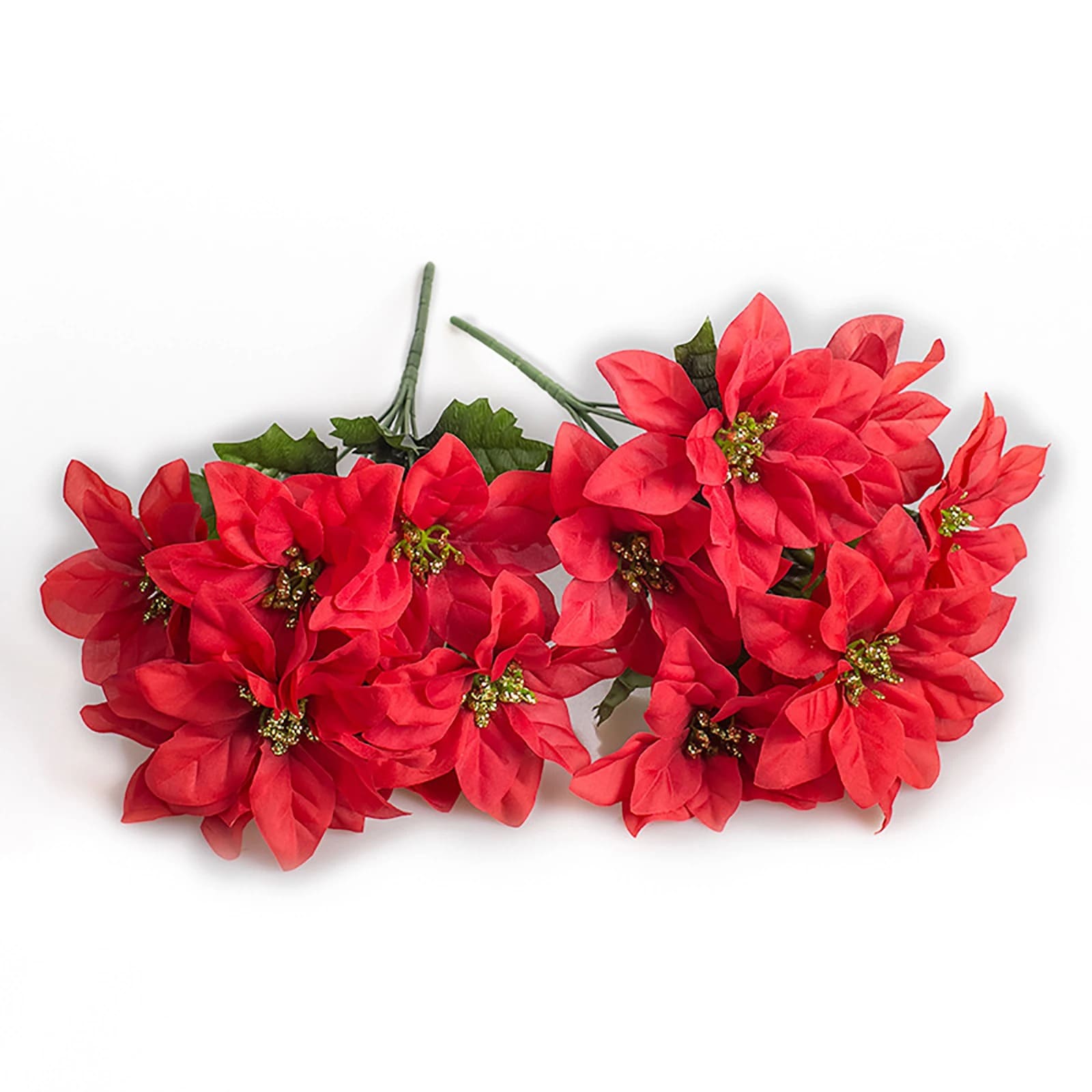 Poinsettia Artificiel Rouge