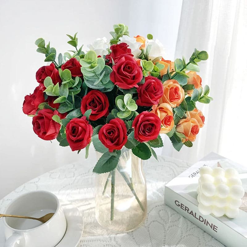 Roses Artificielles de Qualité à Prix Abordable