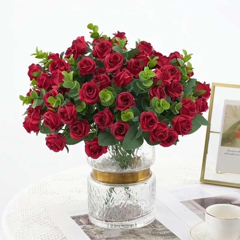 Roses Artificielles de Qualité à Prix Abordable