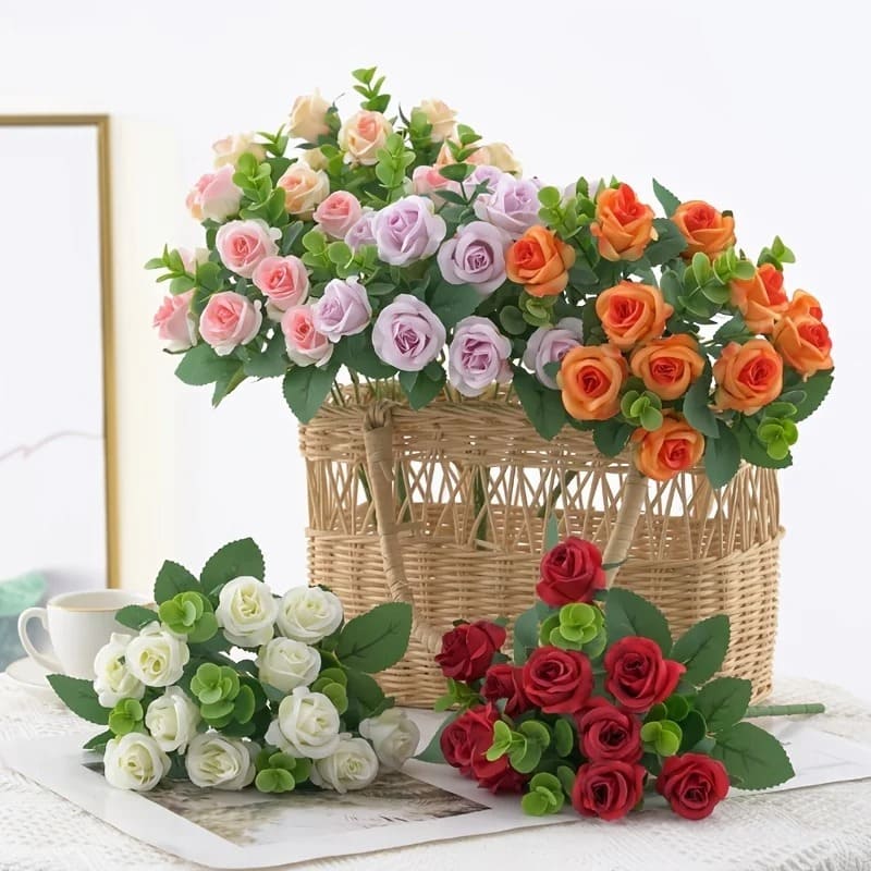 Roses Artificielles de Qualité à Prix Abordable