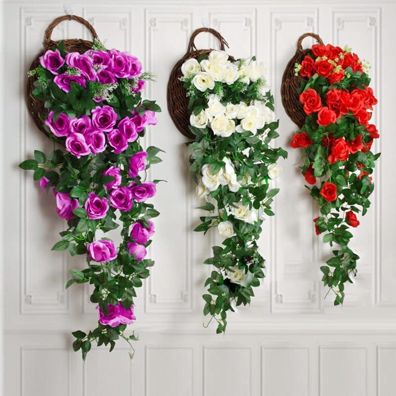 Roses Artificielles Tombantes.