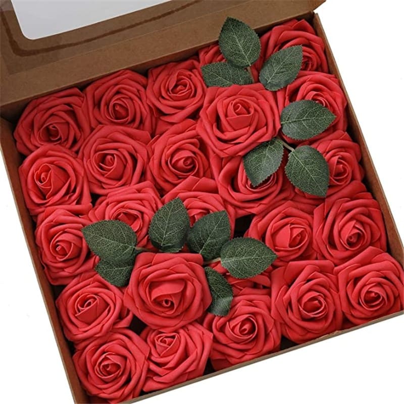 Roses en Mousse Artificielle