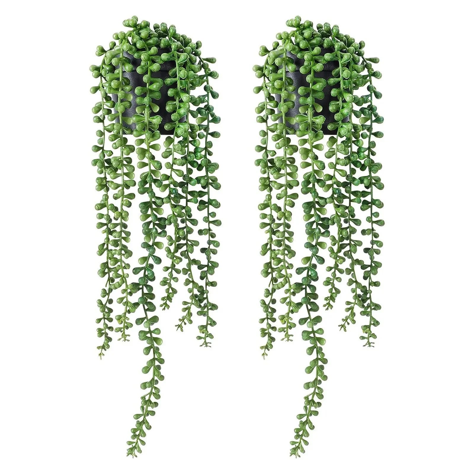 Collier de perles Succulente Artificielle Tombante 70cm