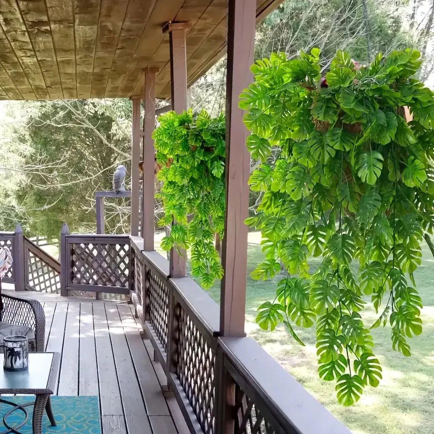 Plante Verte Artificielle Tombant d'intérieur