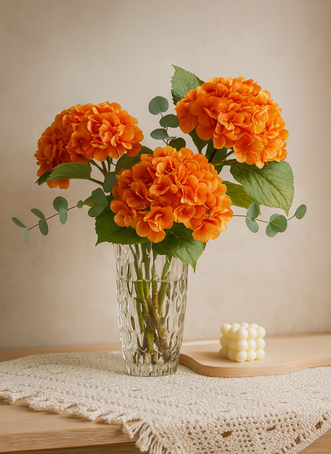 Hortensia Artificiel Haut de Gamme