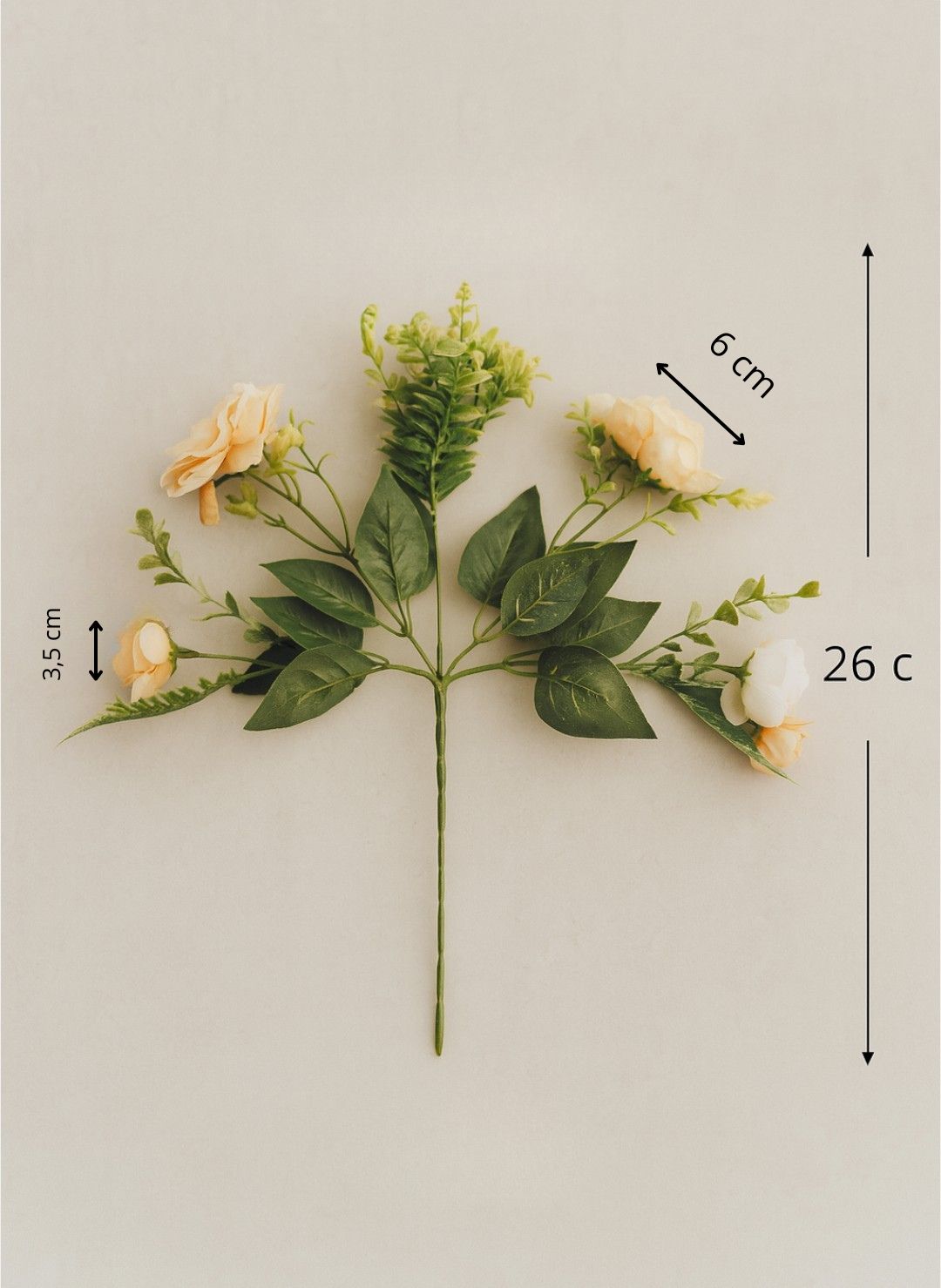 Bouquet de Fleurs Artificielles Déco en Soie
