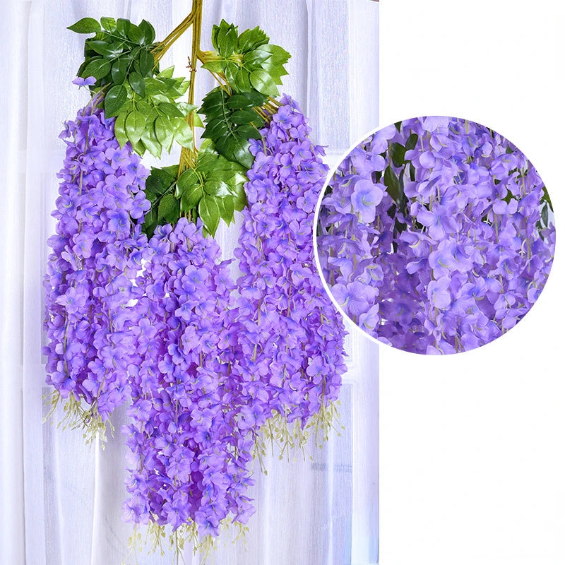 Grandes Glycines Artificielles Tombantes 110cm