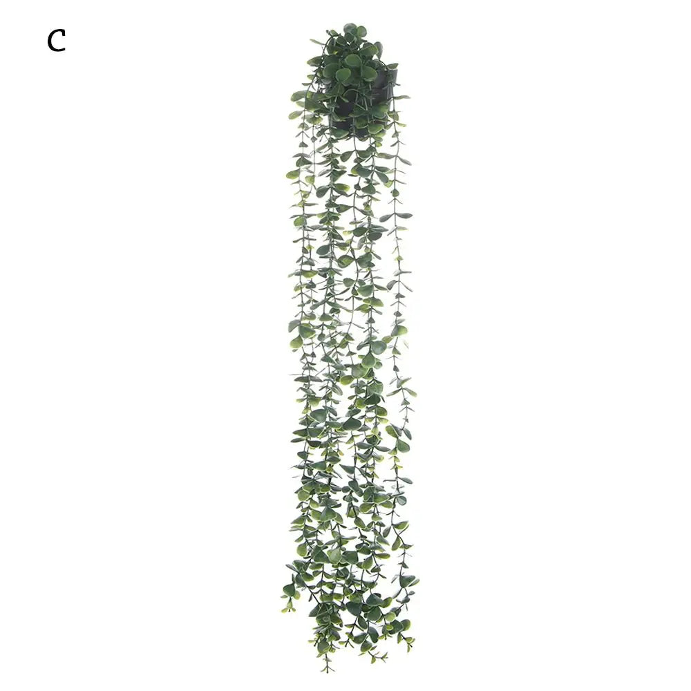 Grand Lierre Artificiel Foncé Tombant avec pot 90cm