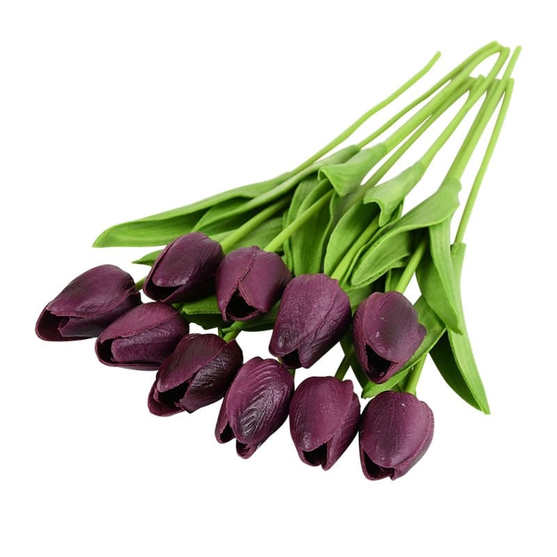Tulipes Artificielles de Qualité - Décoration Intérieure Botanique