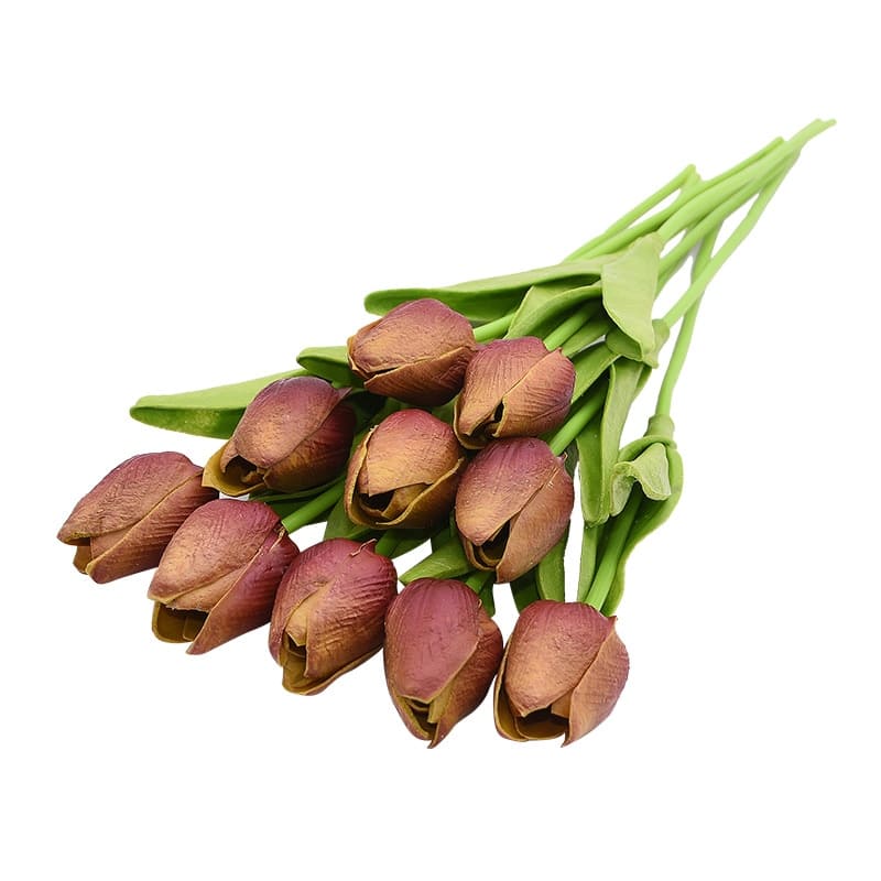 Tulipes Artificielles de Qualité - Décoration Intérieure Botanique
