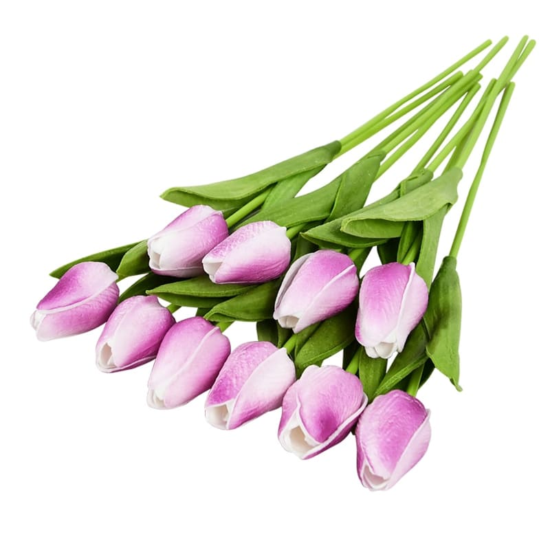 Tulipes Artificielles de Qualité - Décoration Intérieure Botanique