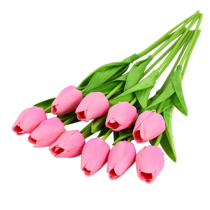 Tulipes Artificielles de Qualité - Décoration Intérieure Botanique