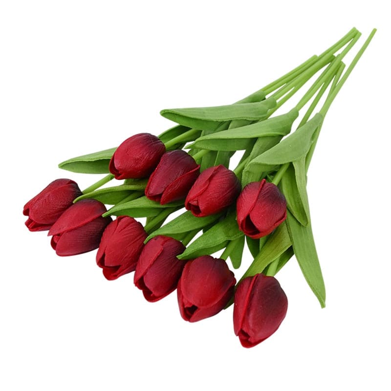 Tulipes Artificielles de Qualité - Décoration Intérieure Botanique