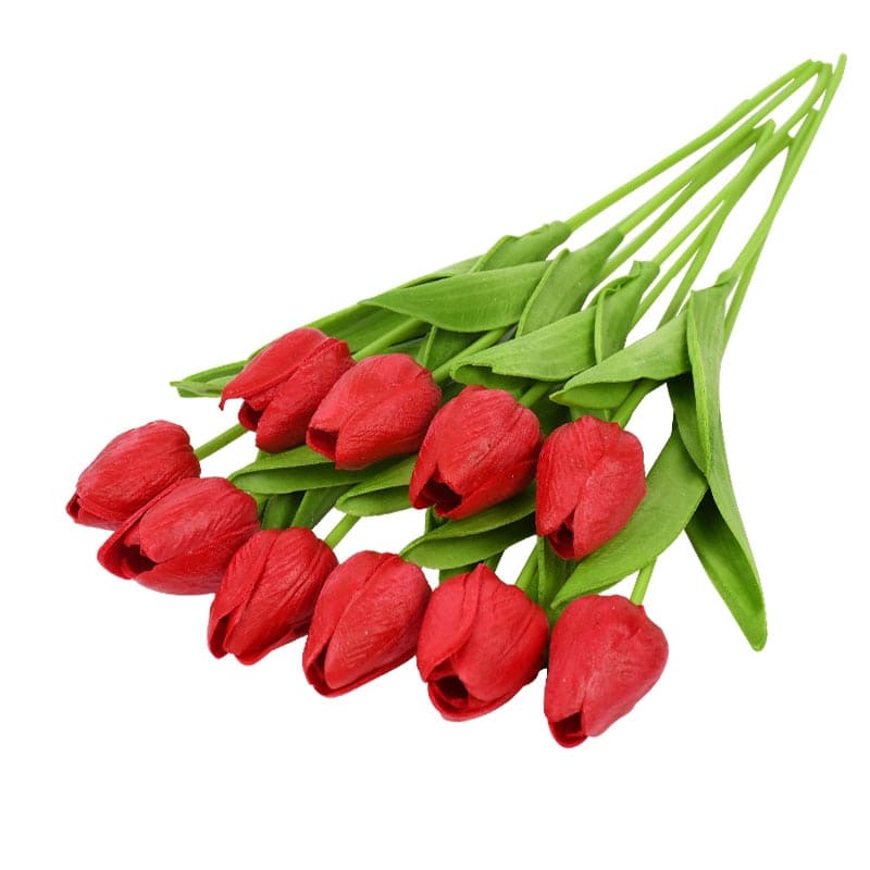Tulipes Artificielles de Qualité - Décoration Intérieure Botanique