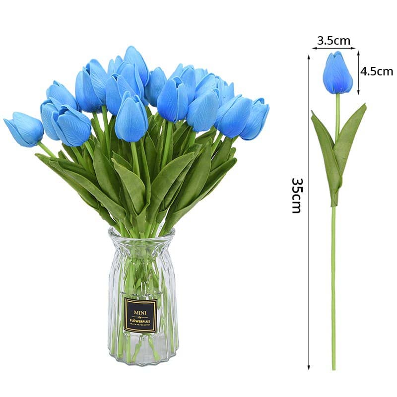 Tulipes Artificielles de Qualité - Décoration Intérieure Botanique