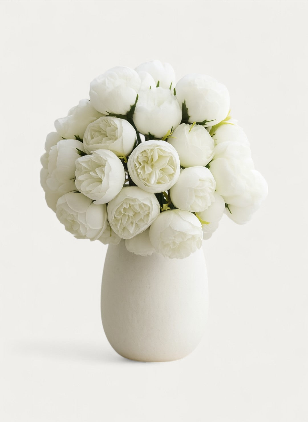Bouquet de Pivoines Artificielles en Soie 27 têtes