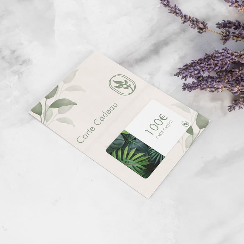 Carte-cadeau Plante Artificielle