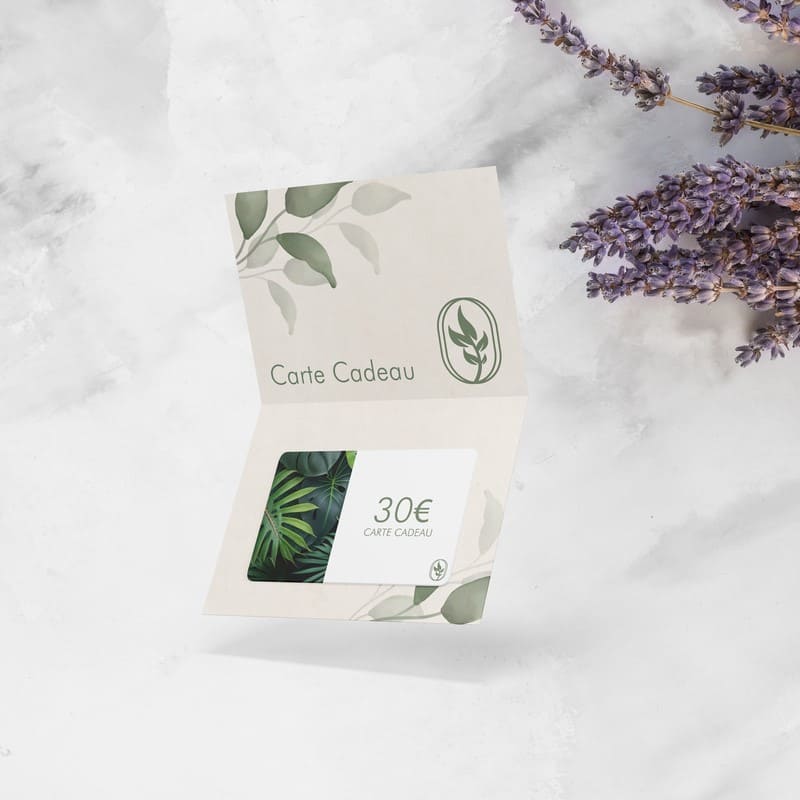Carte-cadeau Plante Artificielle