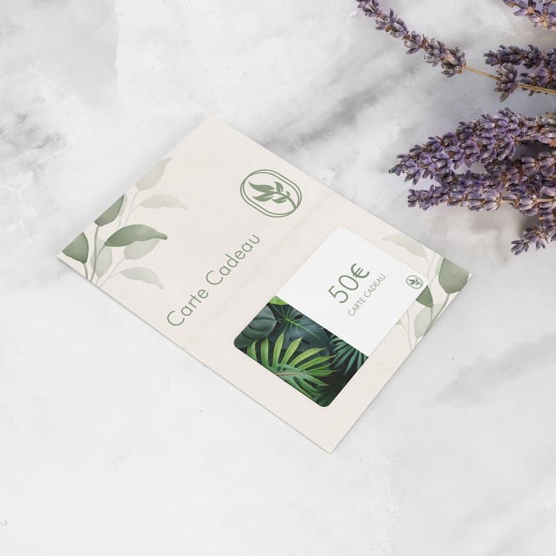 Carte-cadeau Plante Artificielle