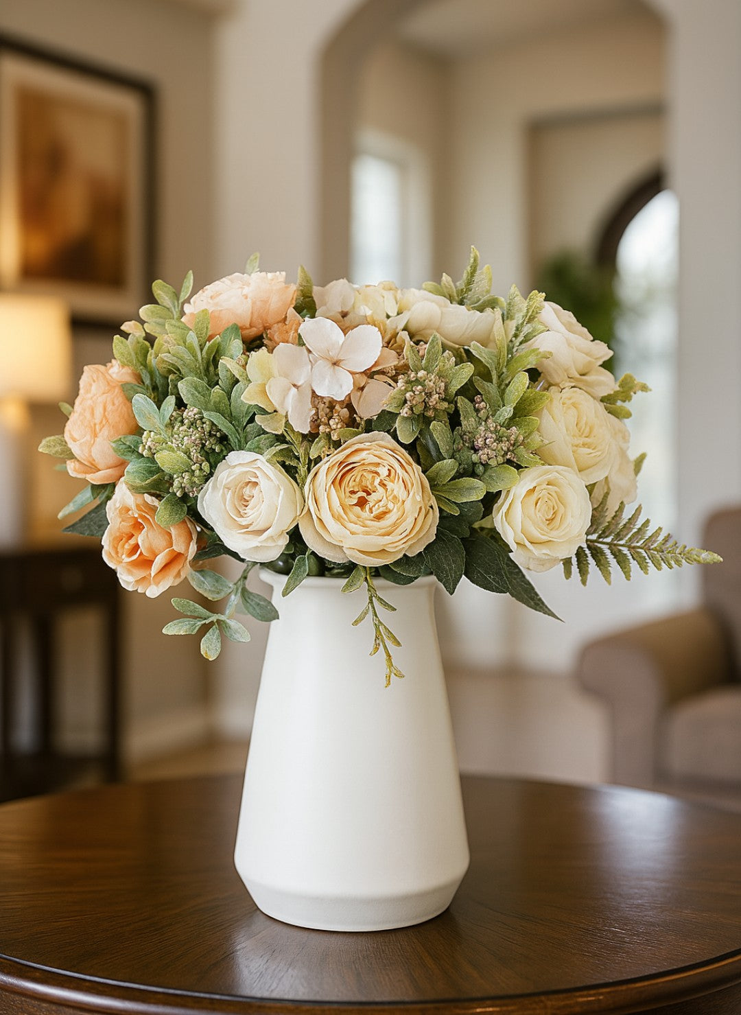 Bouquet de Fleurs Artificielles Déco en Soie