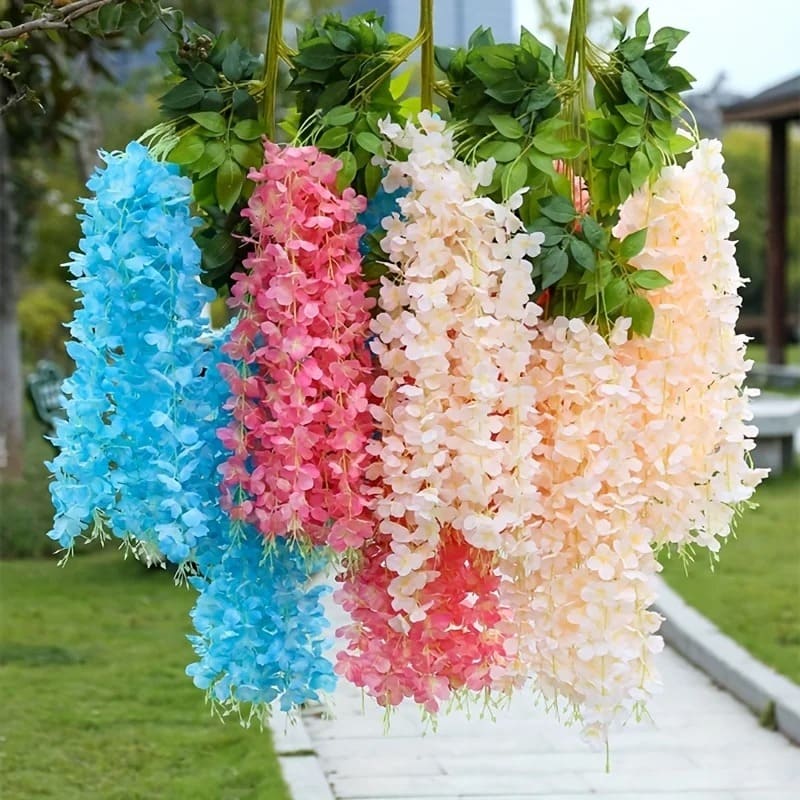 Fleurs Artificielles Retombantes