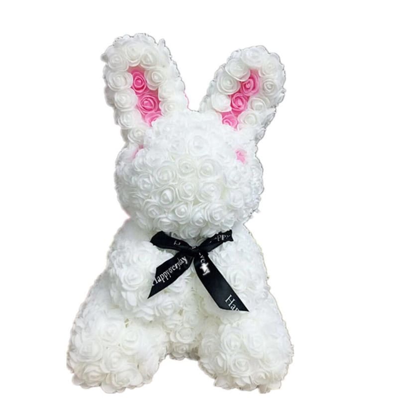 Lapin en Roses Éternelles