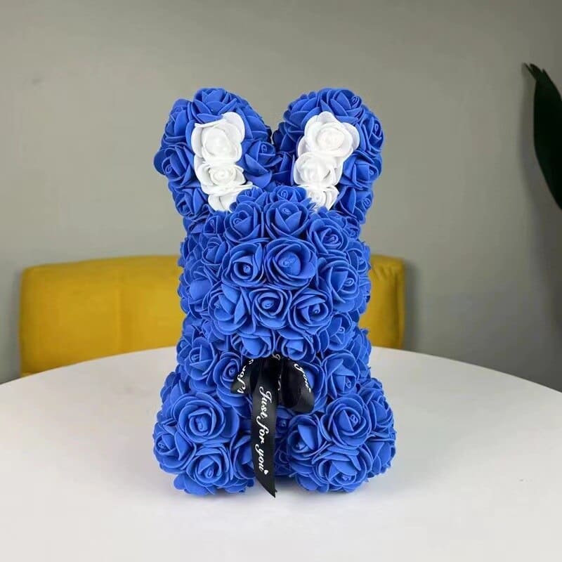 Lapin en Roses Éternelles