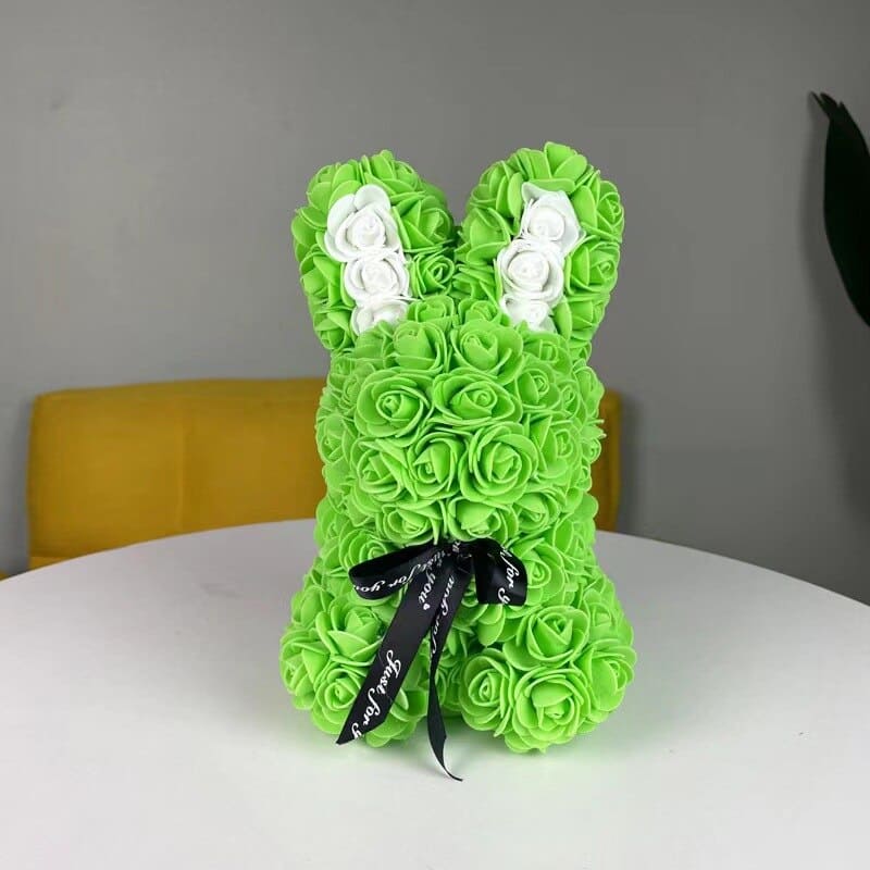 Lapin en Roses Éternelles