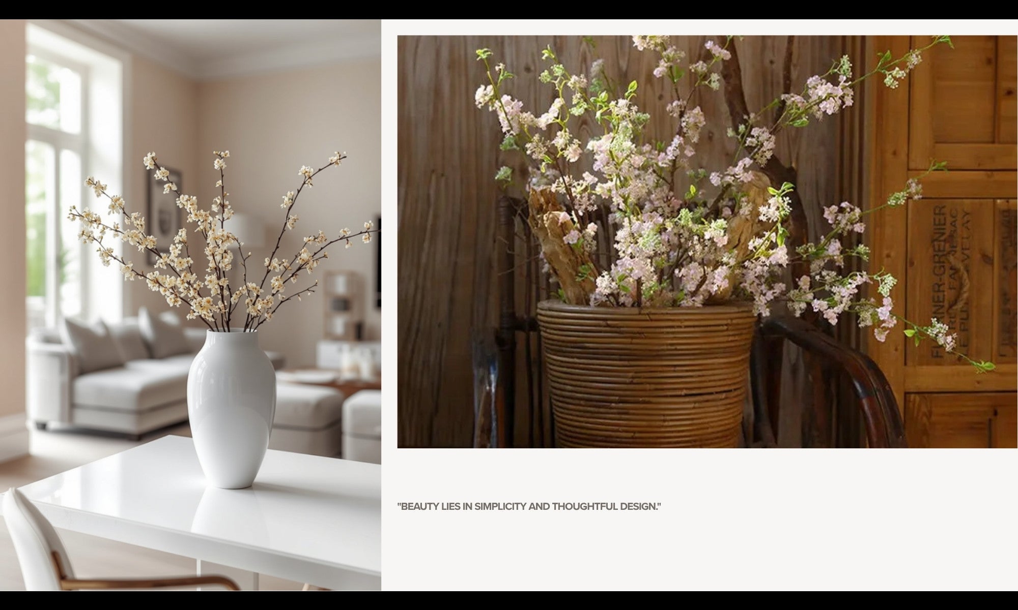 Petites Fleurs Artificielles - Avant Desktop