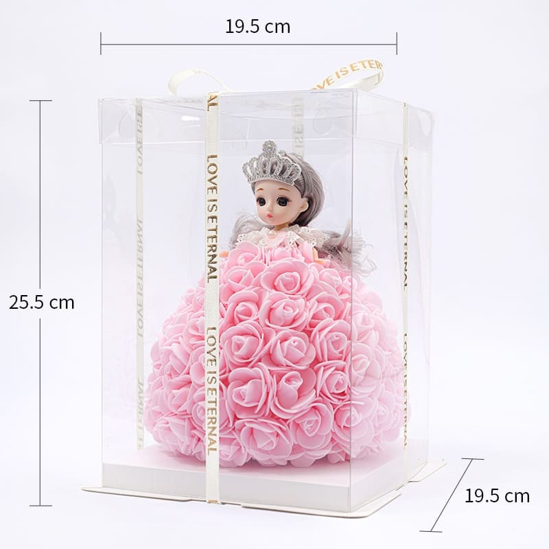 Robe de Princesse en Roses
